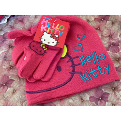 HELLO KITTY cappello+guanti